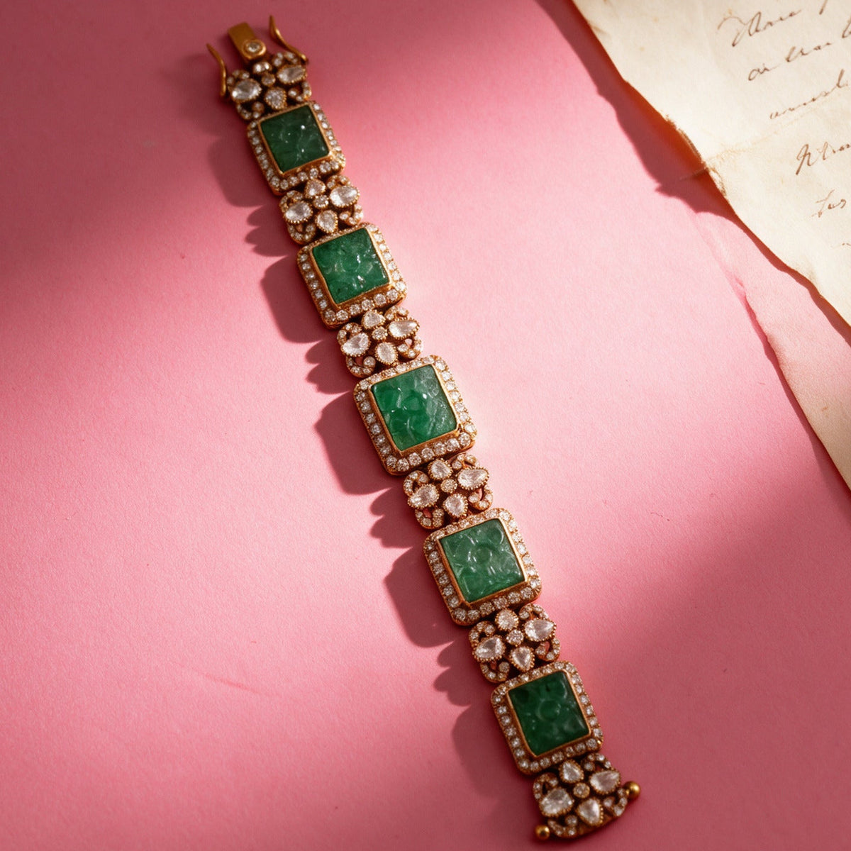 Inaya Emerald Bracelet