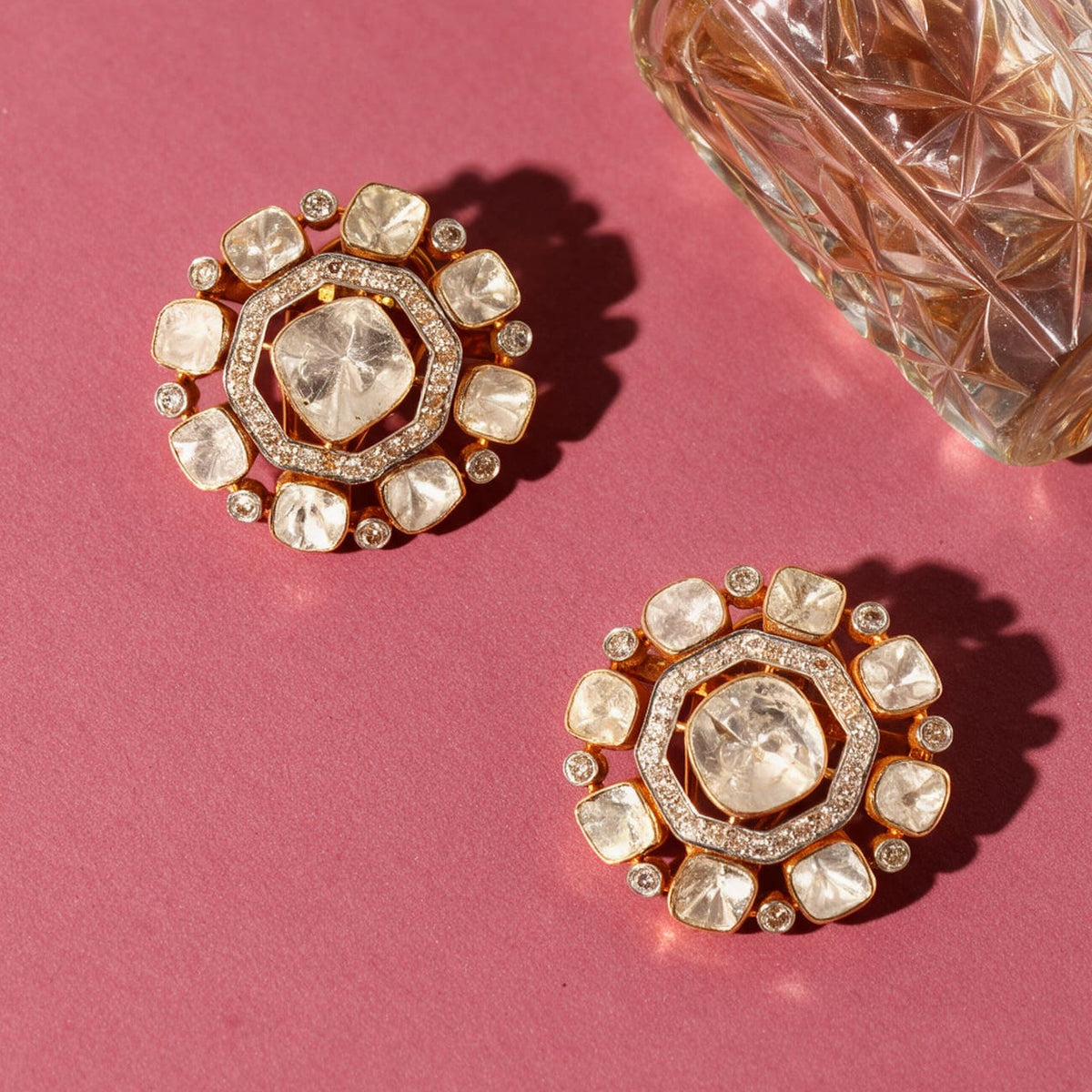 Saada Polki Studs