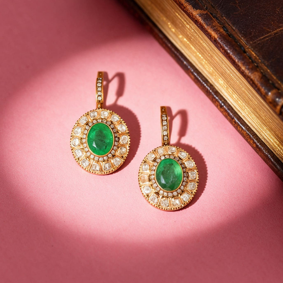 Elara Emerald Earrings